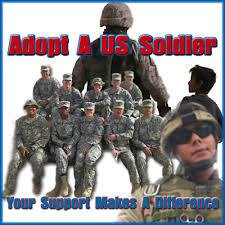 Adopt A Soldier Army, Navy, Air Force, Marines, Deployed Soldier, Afghanistan, Iraq, 